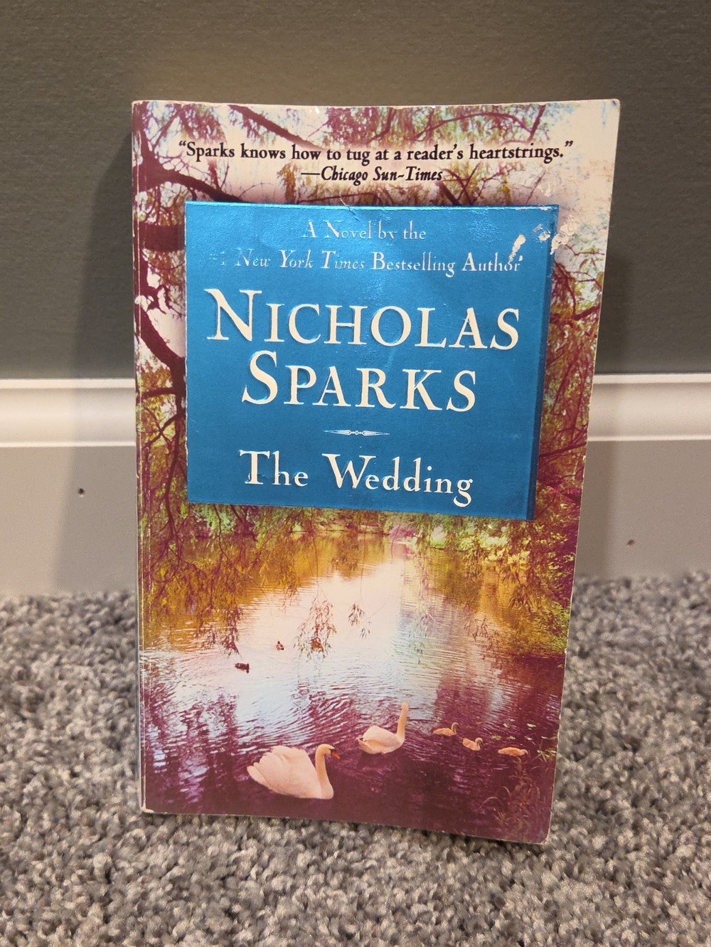 The Wedding by Nicholas Sparks Paperback Book